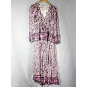 Christy Dawn The Audrey Dress Size Small Purple Floral